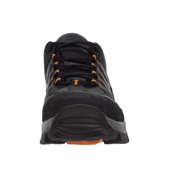 NIB $115 WORX Women 6 Hiking Sneaker Boots 3" Cobalt Hiker Steel Toe in Black - Picture 5 of 9